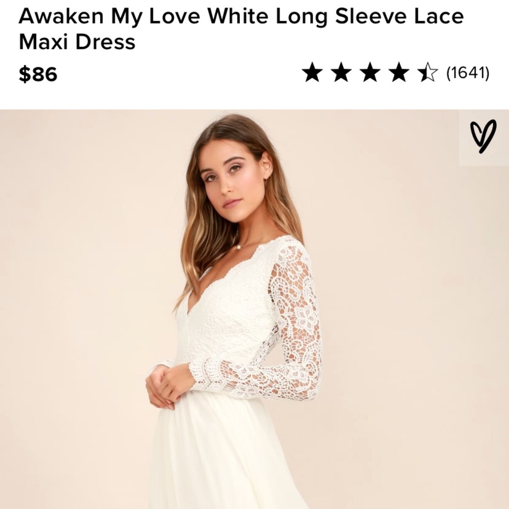 lulu’s white dress